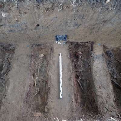 W Korytach odnaleziono masowy grób