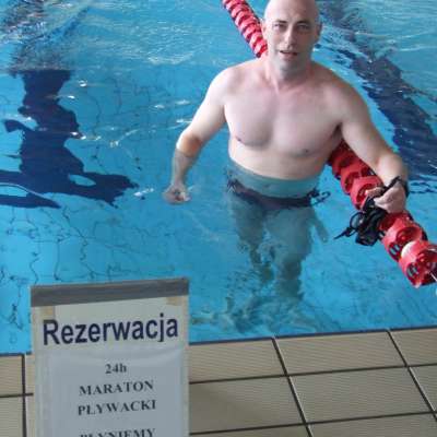 Pływak z Sulęcina wygrał 24 godzinny maraton