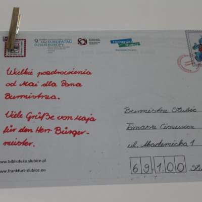 „Pocztówka z Dwumiasta” w bibliotece słubickiej
