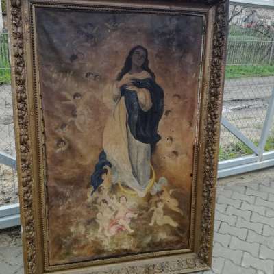 Pożar w kościele w Trzemesznie