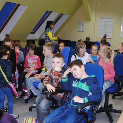 Aktywne ferie w SP w Wędrzynie