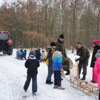 Aktywne ferie w SP w Wędrzynie